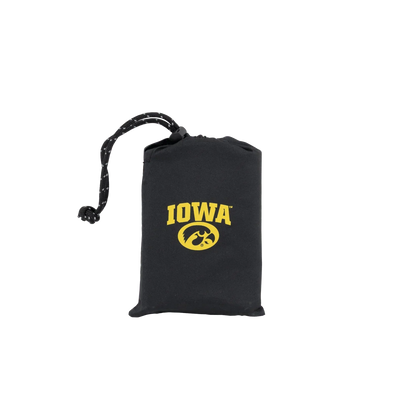 V Seat carry bag with University of Iowa print.