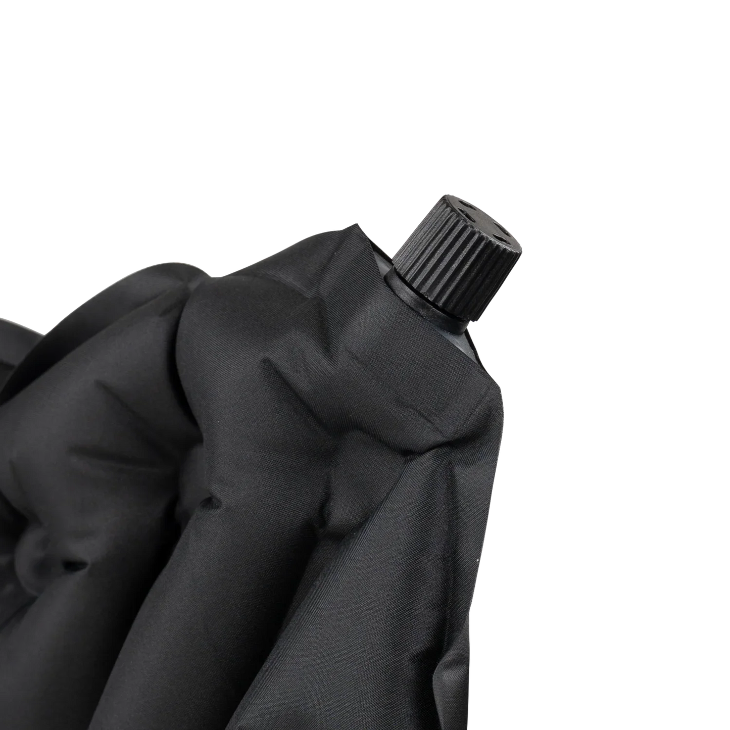 Close up of Iowa Hawkeyes V Seat valve.