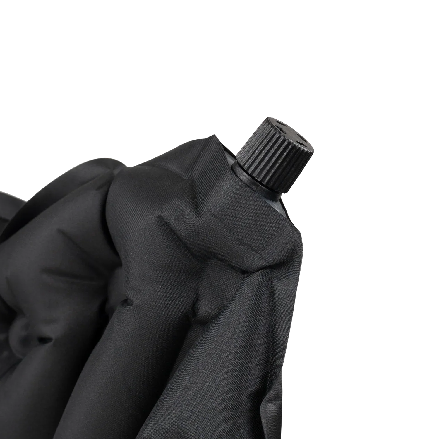 Close up of Iowa Hawkeyes V Seat valve.