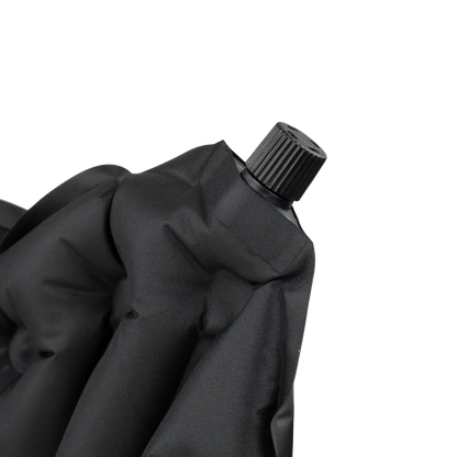 Close up of Iowa Hawkeyes V Seat valve.