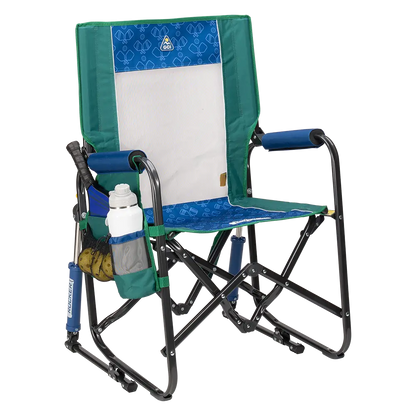 The front right side angle of the Pickleball Stowaway Rocker. 