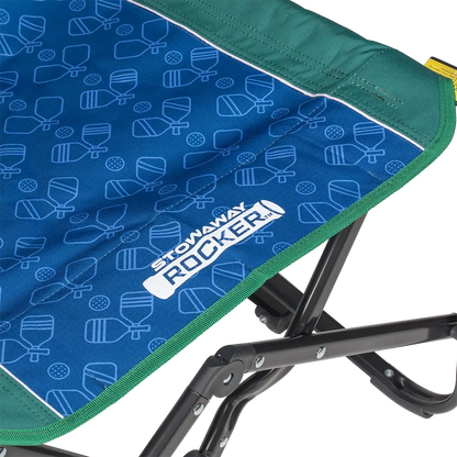 Infinity comfort edge on pickleball stowaway rocker.