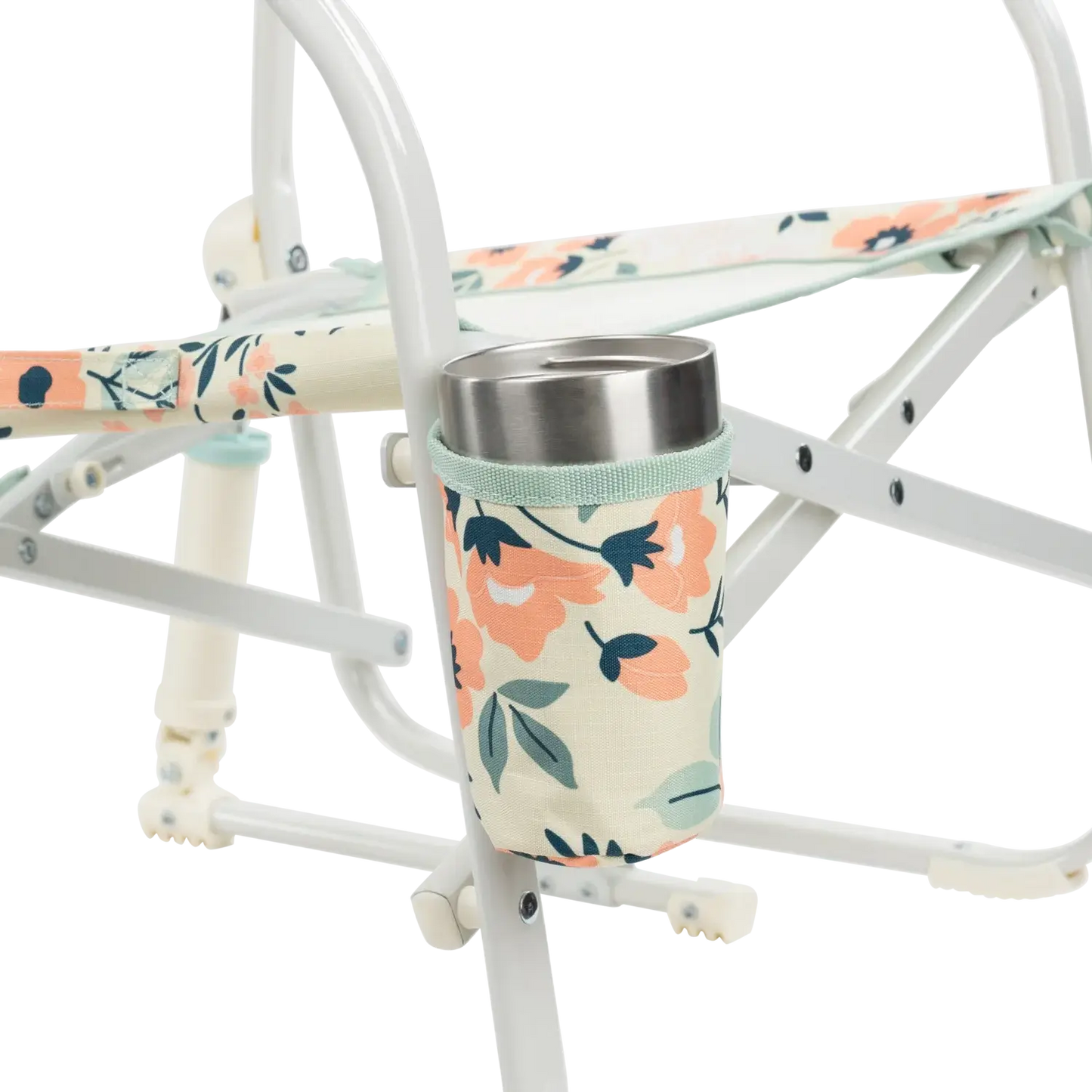 Grab & Go Rocker, Floral Bouquet, Cup Holder