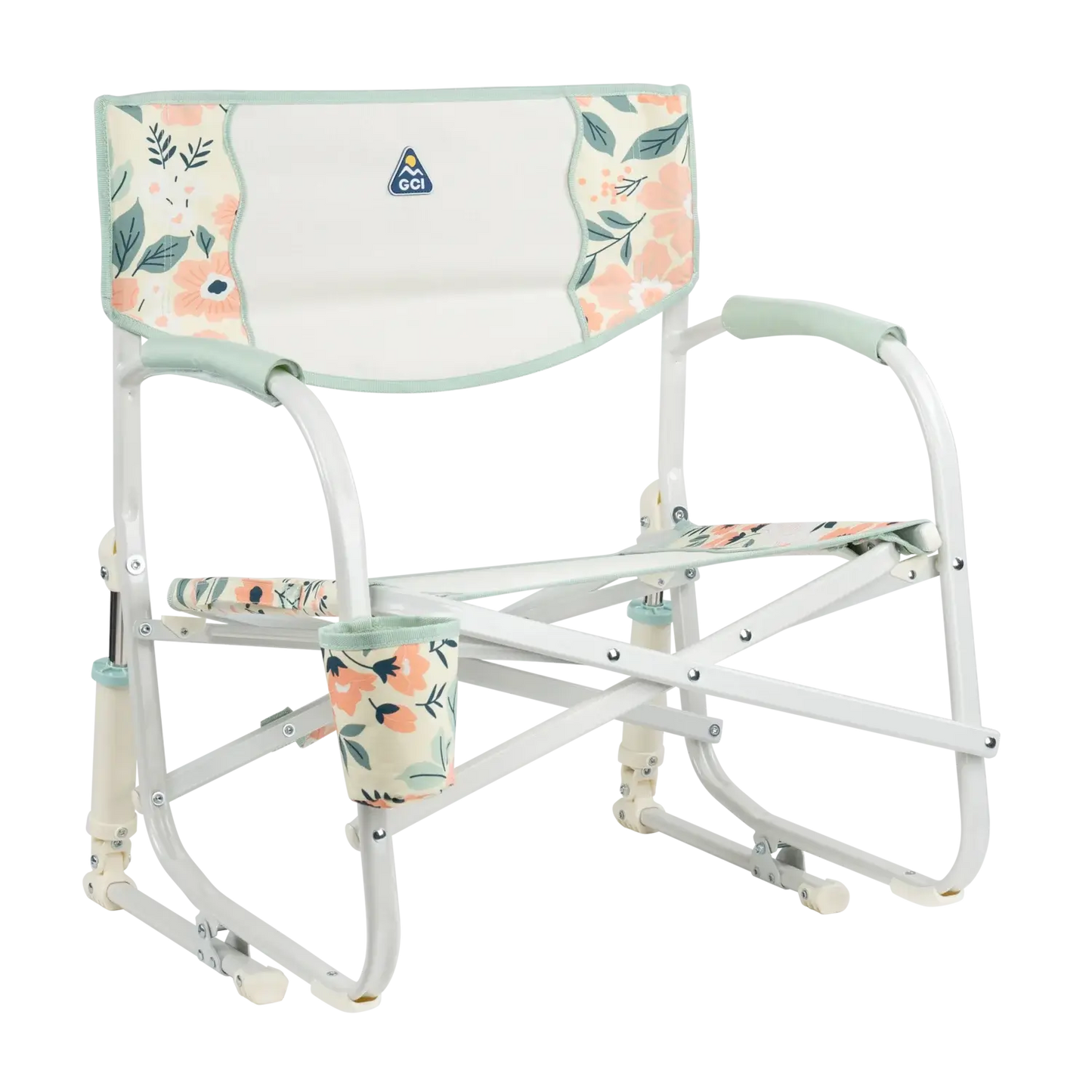 Grab & Go Rocker, Floral Bouquet, Front Right
