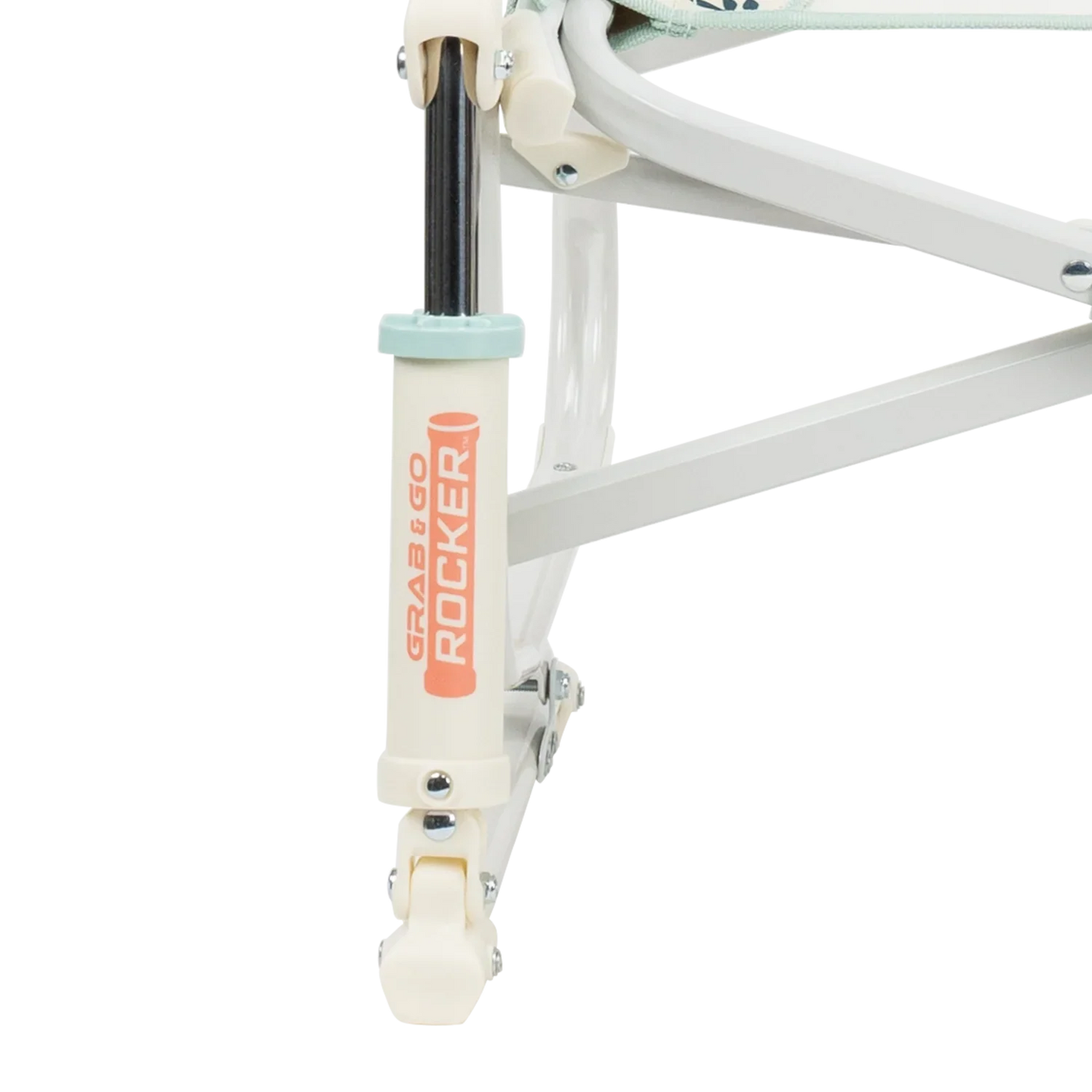 Grab & Go Rocker, Floral Bouquet, Shock Back Angle