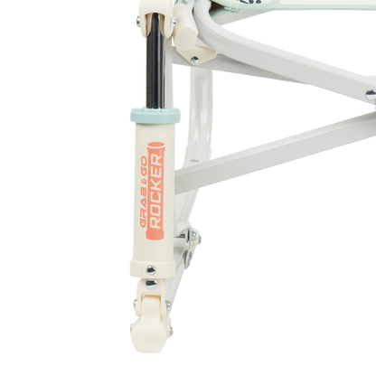 Grab & Go Rocker, Floral Bouquet, Shock Back Angle